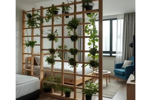 painéis verdes reutilizáveis para dividir ambientes